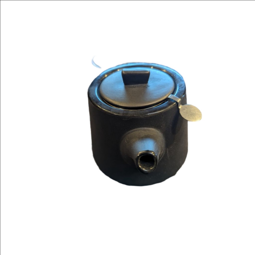 Masterclass Black Teapot with Strainer New with Tags Minimalist - Picture 2 of 15